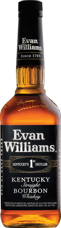 Whiskey Evan Williams
Bourbon Black 