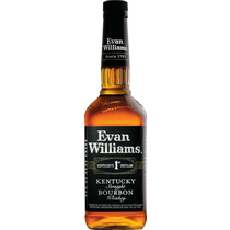 Whiskey Evan Williams
Bourbon Black 