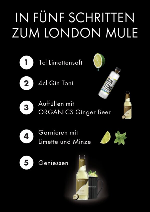 London Mule mit GIN TONI