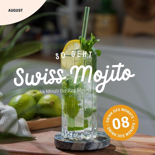 Swiss Mojito aka Minzli