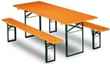 Miete Klapptischgarnitur 60 cm