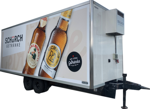 Kühlwagen 8000 380V
- Kühlung: ° Celsius ________
- 1 Kabel 380 V / 20 Meter
- 6 Zurrgurten SR 320-345/4m
--> Code Schlüsselbox: 2702