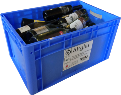 Recycling-Box für Glasentsorgung
(leihweise)