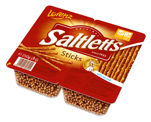 Lorenz Saltletts Sticks 250 gr
(Festlieferungen: keine Rücknahme)
