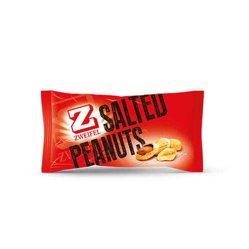 Zweifel Erdnüsse 500 gr 
(Festlieferungen: keine Rücknahme)
