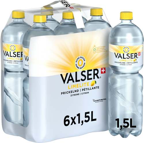 Valser Prickelnd Zitrone *