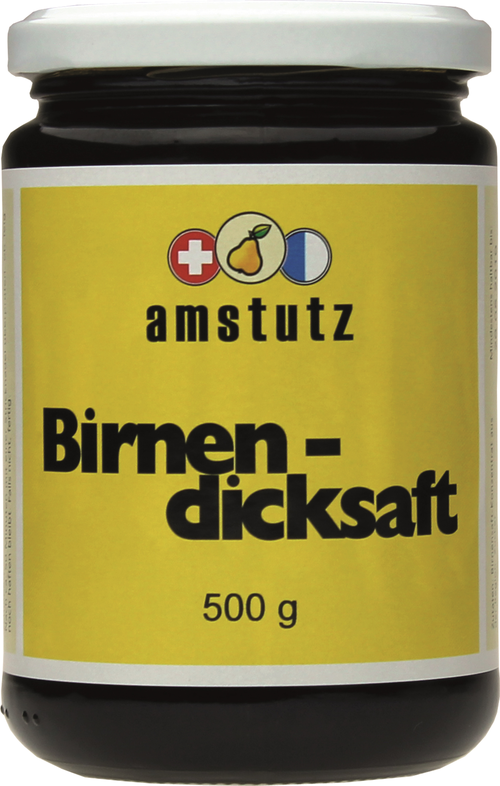 Amstutz Birnendicksaft 
Glas EW L: ______________
