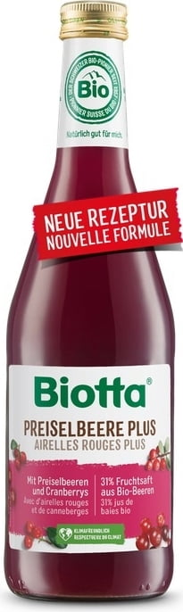 Biotta Preiselbeersaft plus