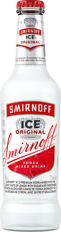 Smirnoff Ice Vodka
mixed drink
(Festlieferung: nur ganze
Packungen retour)
