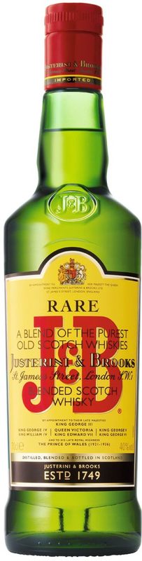 Whiskey J & B. Blended Scotch