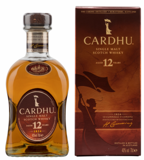 Whiskey CARDHU Highland Single Malt 12 years
