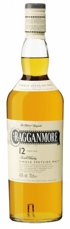 Whisky CRAGGANMORE 
12 years Highland Single Malt