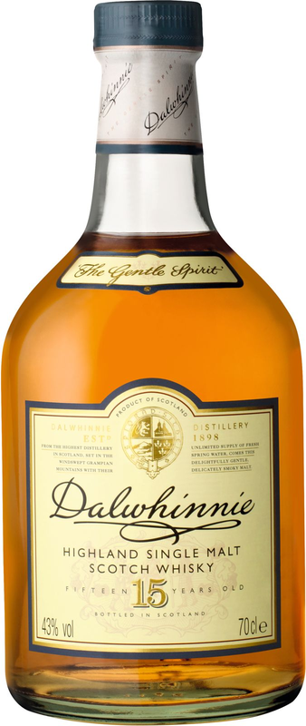 Whisky DALWHINNIE 15 years Highland 
Single Malt