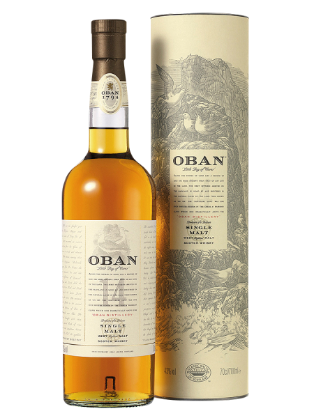 Whisky OBAN 14 years Highland Single Malt