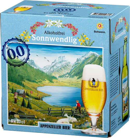 Appenzeller Sonnwendlig 
alkoholfrei 6-pack 