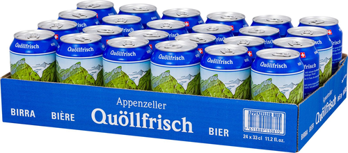Appenzeller Quöllfrisch hell Dosen