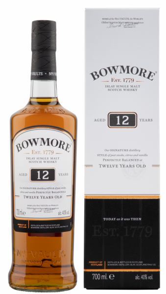 Whisky Bowmore 12 years
Single Malt