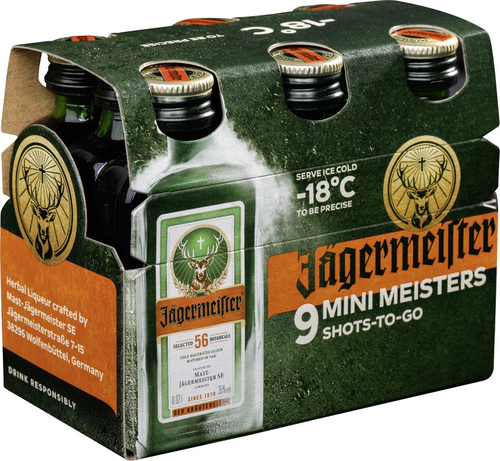 Jägermeister Portionen 9er-Pack