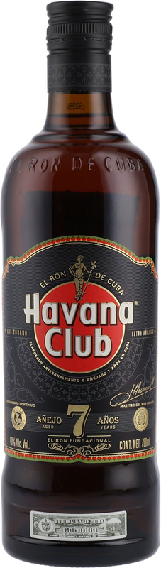 Rum Havana Club braun 7 Años 
Corporation Cuba Ron
