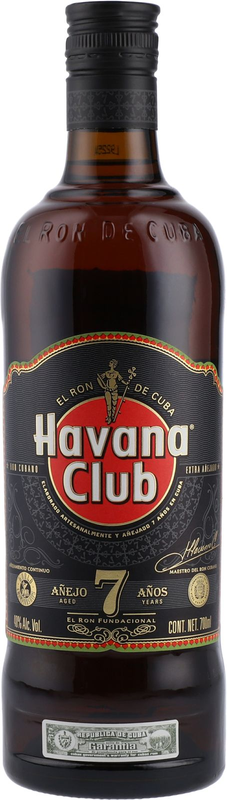 Rum Havana Club braun 7 Años 
Corporation Cuba Ron