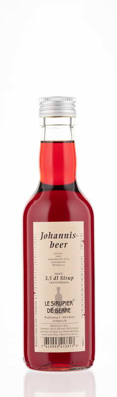 Johannisbeer Sirup 
Le Sirupier de Berne *