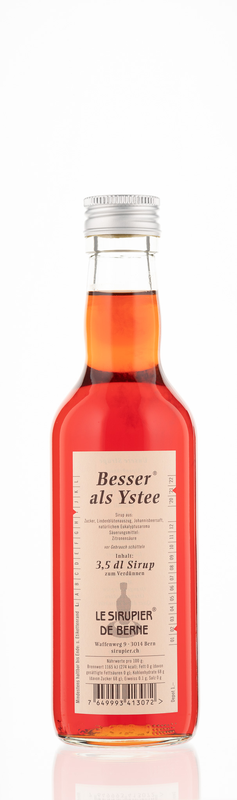 Besser als Ystee Sirup 
Le Sirupier de Berne *