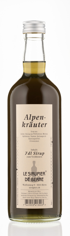 Alpenkräuter Sirup 
Le Sirupier de Berne *
