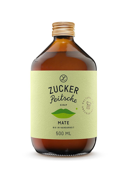 Zuckerpeitsche Mate Bio
(Mindestbestellmenge 6 Flaschen)