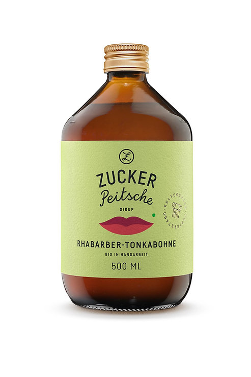 Zuckerpeitsche Rhabarber-Tonkabohne Bio
(Mindestbestellmenge 6 Flaschen)