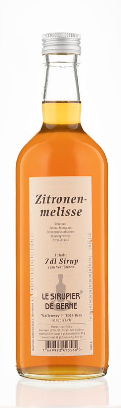 Zitronenmelisse Sirup
Le Sirupier de Berne