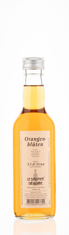Orangenblüten Sirup 
Le Sirupier de Berne *