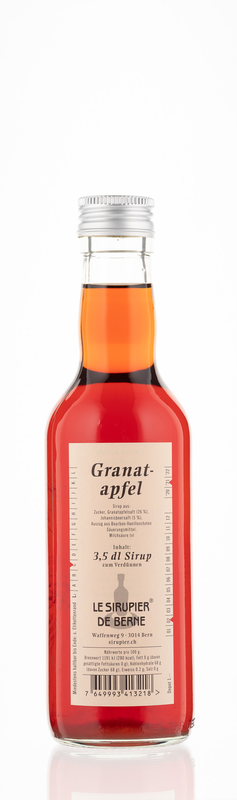 Granatapfel Sirup 
Le Sirupier de Berne *