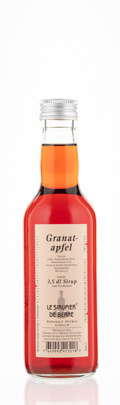 Granatapfel Sirup 
Le Sirupier de Berne *