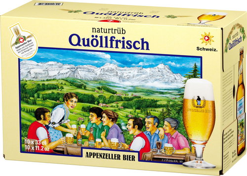 Appenzeller Quöllfrisch naturtrüb
Carton 10er