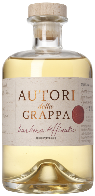Grappa Autori Barbera Affinata Bio braun