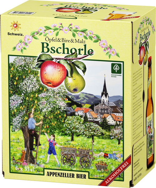 Appenzeller Bschorle 
alkoholfrei 6-Pack
