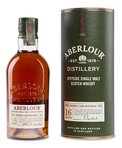 Whiskey Highland Aberlour
Double Cask Matured 16 y. *