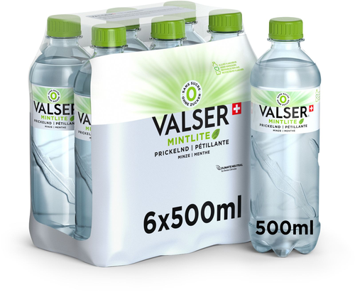 Valser Prickelnd Menthe