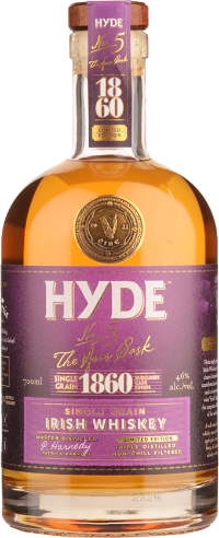 Hyde Single Grain Burgundy Finish