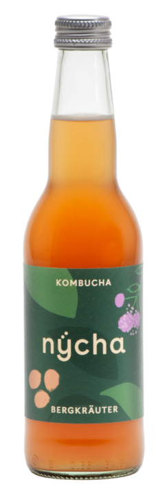 NYCHA Kombucha Bergkräuter 
Kann Restalkohol enthalten 0.6%
