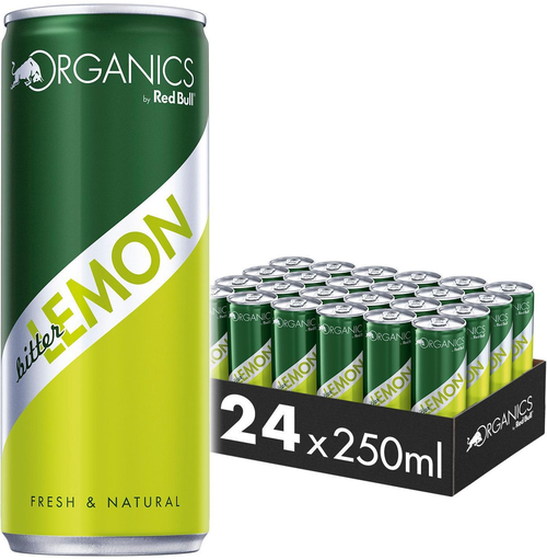 Organics by Red Bull 
Bitter Lemon Dosen *