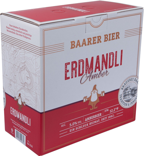 Baarer Erdmandli
Amber 8x33 cl *