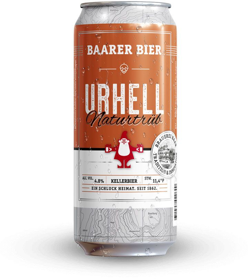 Baarer Urhell Natürtrüb Dosen
Lager