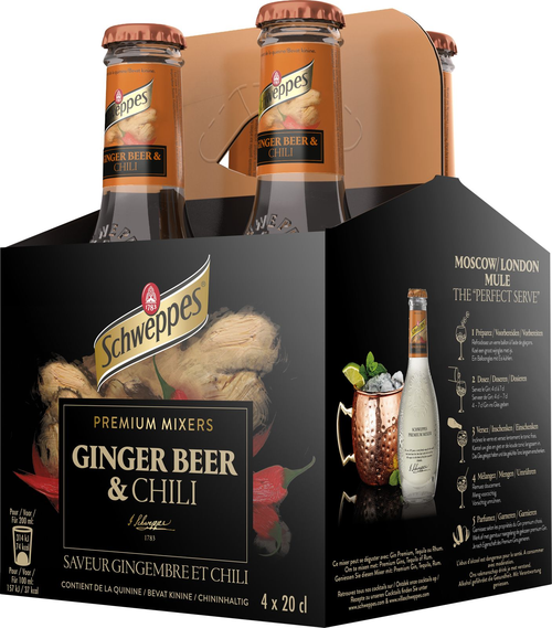 Schweppes Selection
Ginger Beer & Chili *