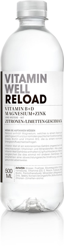 Vitamin Well Reload 
Zitronen-Limetten