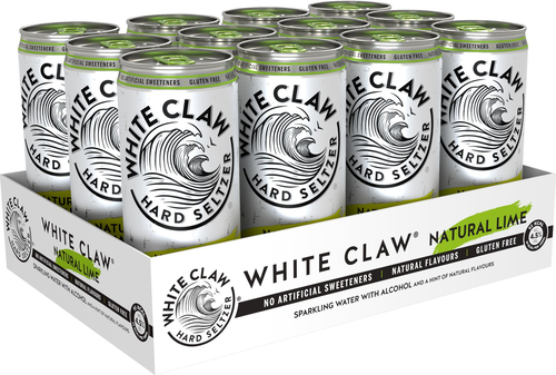 White Claw Hard Seltzer
Natural Lime 4.5 % Dosen *