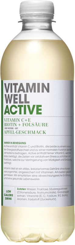 Vitamin Well Active *
Apfel