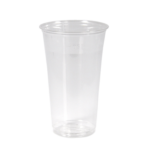5-dl-Becher RPET, transparent, geeicht