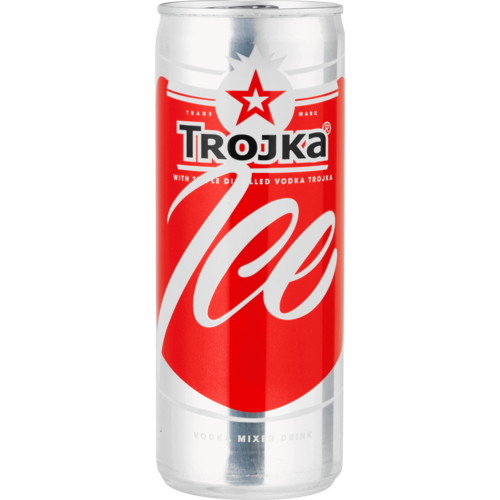 Trojka ICE Vodka Mix Dosen *
(Festlieferung: Rücknahme nur ganze Kartons)