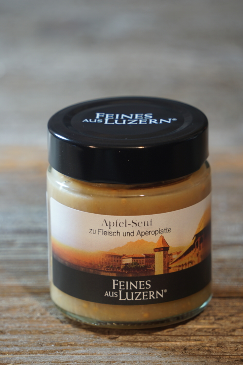 Apfel-Senf 140g
Feines aus Luzern * 